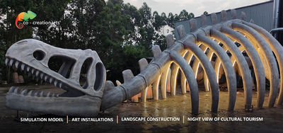 Calidad Dinosaurio animatrónico realista fábrica