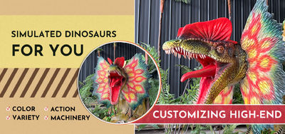 Calidad Dinosaurio animatrónico realista fábrica