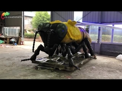 Los insectos robóticos de la abeja Animatronic tamaño pequeño del jardín botánico modificaron para requisitos particulares
