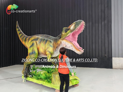 Dinosaurio Animatronic realista T-rex Animatronic de tamaño natural del parque temático