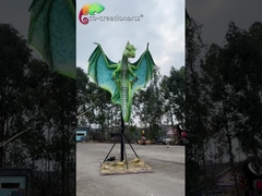 Dragones Animatrónicos Personalizables Parque temático Animatrónicos Envejecimiento