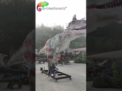 Parque de atracciones de tamaño natural de Animatronic Carnotaurus For del modelo del dinosaurio del dinosaurio Animatronic