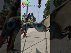 1,2 metros de Pterosaur de dinosaurio Animatronic Sunproof del parque de atracciones