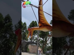 Anchura Animatronic de tamaño natural resistente de los dinosaurios el 1.8m de Pterosaur de agua