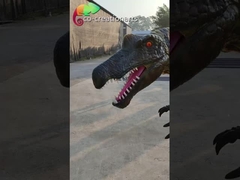 Movimientos Personalizados Dinosaurio Animatrónico Baryonyx del Parque Jurásico 5 Metros