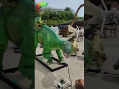 Modelo Animatronic de tamaño natural realista Weather Resistance de Iguanodon de los dinosaurios