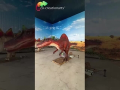 dinosaurio animatrónico realista