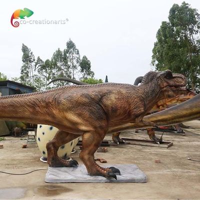 comprar Life Size Animatronic Dinosaur T-Rex Realistic Dinosaur Model For Amusement Park online manufacture