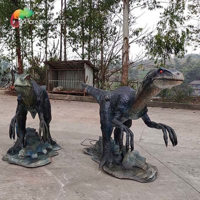 Animación realista Dinosaurios Animación velociraptor Jurassic Exposición mundial