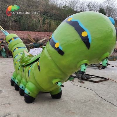Impermeabilización Animatrónico montado Insecto Animatrónico Oruga Animatrónica Para la decoración de parques temáticos