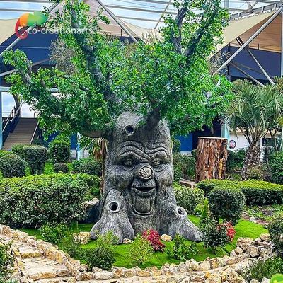 Animatronic realista del árbol que habla