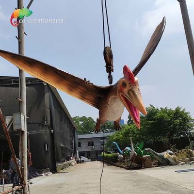Dinosaurios Animatronic jurásicos del parque de atracciones de Pterosaur de la prenda impermeable 1,2 metros