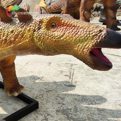 Un buen precio. Stegosaurus de tamaño natural Animatrónico Dinosaurios de aspecto realista Para decoración de parques temáticos en línea