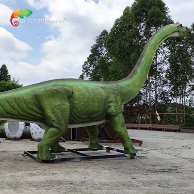 Modelos Animatronic de tamaño natural del Brachiosaurus de los dinosaurios el 12m de la simulación de fichas