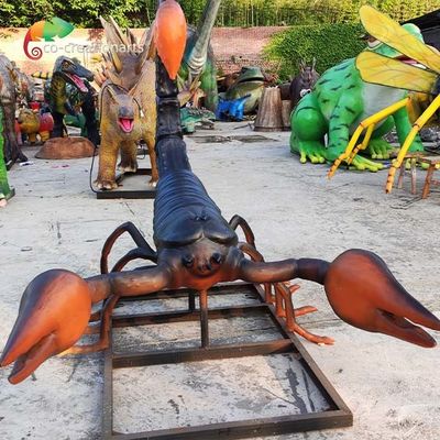Escorpiones Animatronic realistas de los animales del parque de atracciones 110VAC