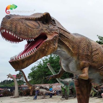 mundo jurásico T Rex Animatronic Snowproof de los dinosaurios de los 9M Life Size Animatronic