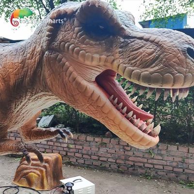 Prenda impermeable de tamaño natural simulada Animatronic T-Rex del dinosaurio para las exposiciones del dinosaurio
