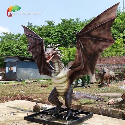 Vida Animatronic gigante de impermeabilización de los dragones como el dragón 110/220V
