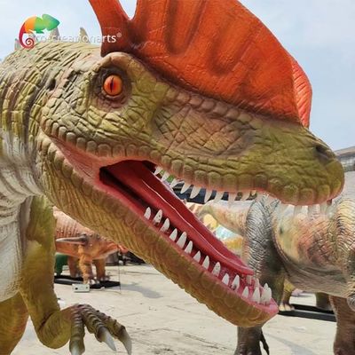 comprar Dilophosaurus Animatronic 5meters de los dinosaurios Animatronic de tamaño natural a prueba de mal tiempo online manufacture