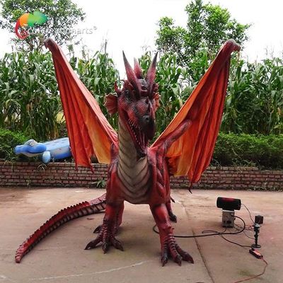 comprar Dragones Animatronic Dragon For Amusement Park de tamaño natural de la exposición al aire libre del tema del CE online manufacture