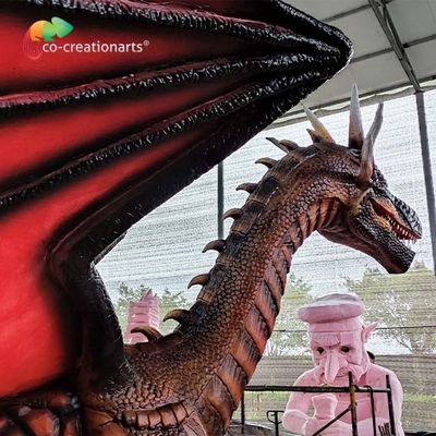 comprar Dragones Animatronic Sunproof de la decoración al aire libre del parque de atracciones online manufacture