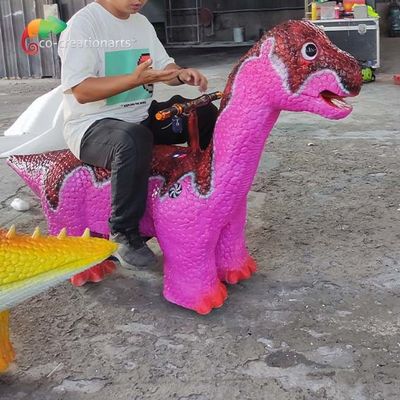 Dinosaurio con motor de servo Viajar en automóvil Batería Alimentada Viajar en juguetes