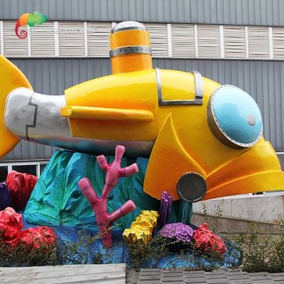 El desfile de encargo del Animatronics por encargo del tema del acuario flota el ISO certificado