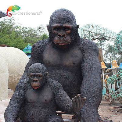 comprar 2 metros de la altura de la fibra de vidrio del orangután de la ISO de certificado Animatronic del Ce online manufacture