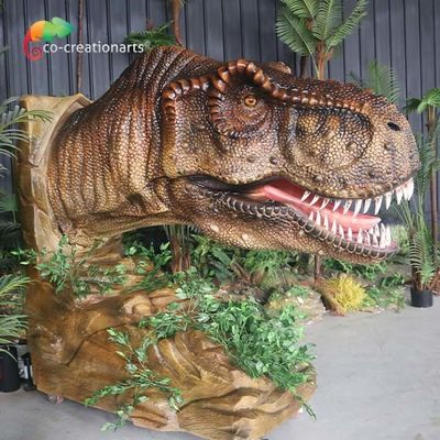 comprar Control Animatronic del mundo jurásico de tamaño natural T Rex Head Dinosaur Infrared Sensor online manufacture