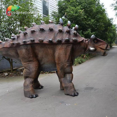 comprar Tejido Animatrónico Dinosaurio Anquilosaurio Traje de Halloween Actor Control de movimiento online manufacture