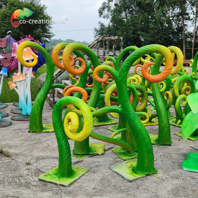 Decoración de plantas animatrónicas de vid Tamaño personalizado