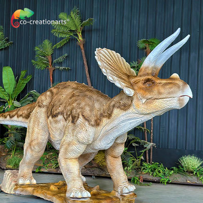 comprar Control de inducción realista Dinosaurios animatrónicos Triceratops animatrónicos para ataque online manufacture