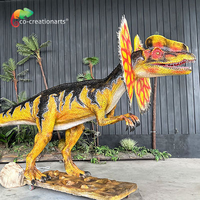 Un buen precio. Simulación Dinosaurio Spray de agua Animatrónico Dilophosaurus Para el Jurásico Decoración del parque en línea