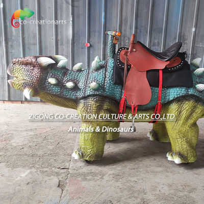 Animatrónico Anquilosaurio caminante Dinosaurios caminantes Equipo de juego para niños