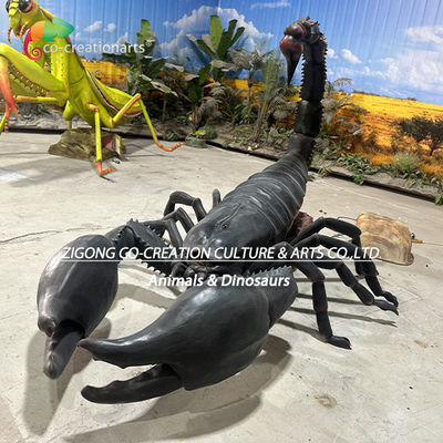 Simulación de insectos animatrónicos Escorpión para jardín Atracción Parque temático Decoraciones