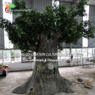 Árbol animatrónico que habla Para el parque temático Interacción Decoración Equipo interactivo
