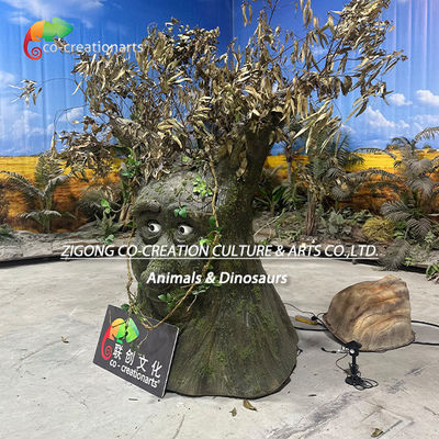 Árbol animatrónico hablador personalizado para decoración de parques temáticos
