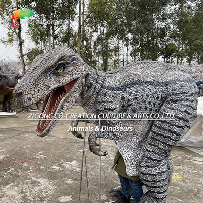 comprar Disfraz de dinosaurio animatrónico Velociraptor portátil: atracción de actuación realista para exposiciones interactivas online manufacture