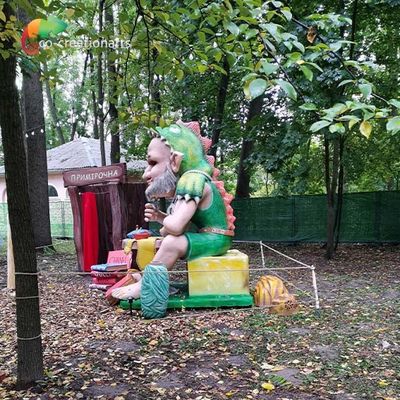 Un buen precio. Animatronics gigante del carácter Animatronic antienvejecedor para la exposición del parque temático en línea