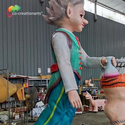 Un buen precio. El tiempo impermeabiliza Animatronics por encargo grande con la luz del LED personalizada en línea