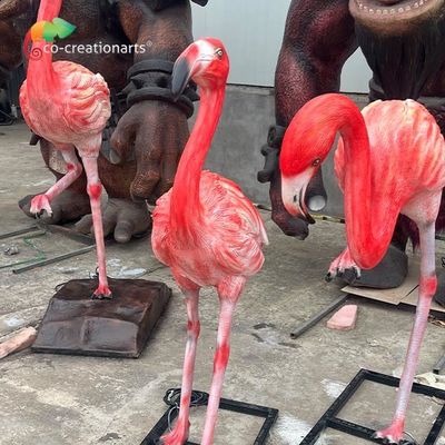 Un buen precio. El CE modifica el flamenco animal de las estatuas para requisitos particulares de la fibra de vidrio en línea