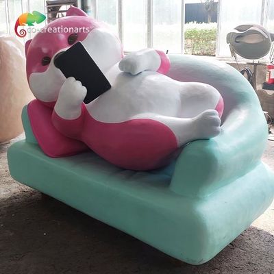 Un buen precio. Parque de encargo Animatronic de Replicas For Amusement del modelo micro de Shiba Inu en línea