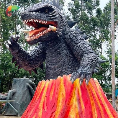 Un buen precio. Monstruo de encargo al aire libre Volcano In Amusement Park de Godzilla del Animatronics en línea