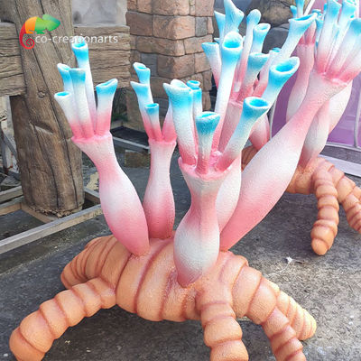Un buen precio. Replica de coral animatrónica real para la decoración del parque temático del océano en línea