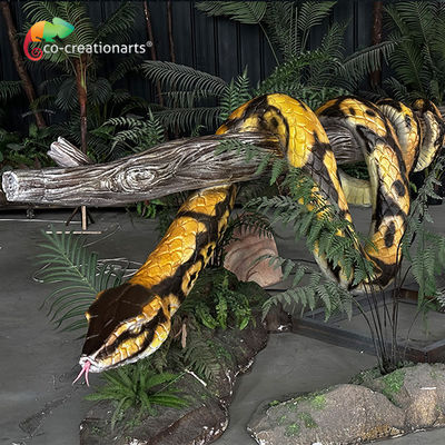 Un buen precio. Animales simulados de serpientes animatrónicas para atracciones de parques temáticos en línea