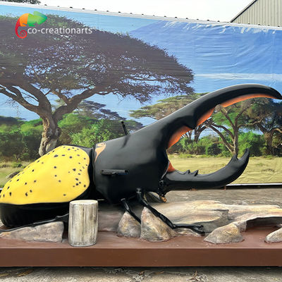 Un buen precio. Fibra de vidrio duradera Hercules Escarabajo Para Parque Temático de exhibición y decoración en línea