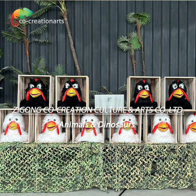 Un buen precio. Piano animatrónico Pollo para granja Equipo interactivo de juegos de pollo para juegos al aire libre en línea