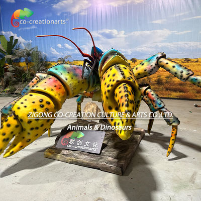Un buen precio. Animales Animatrónicos Simulación Cangrejo ermitaño Para la decoración del parque temático en línea