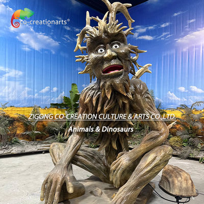 Un buen precio. Árbol animatrónico gigante que habla hombre árbol humano que habla para la decoración del parque temático en línea
