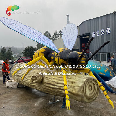 Un buen precio. Insectos Animatrónicos Abejas Animatrónicas Gigantes Para la Decoración de Parques Temáticos en línea